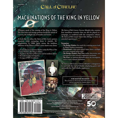 Call Of Cthulhu: The Sutra Of Pale Leaves Volume 2 - Carcosa Manifest