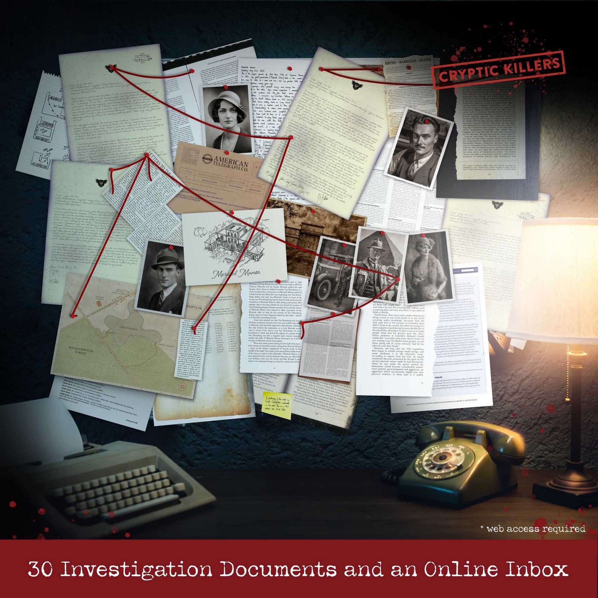 Cryptic Killers - Murder at Merivale Manor