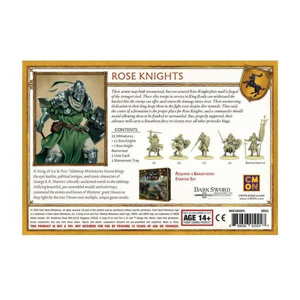 A Song Of Ice & Fire Exp. : Rose Knights