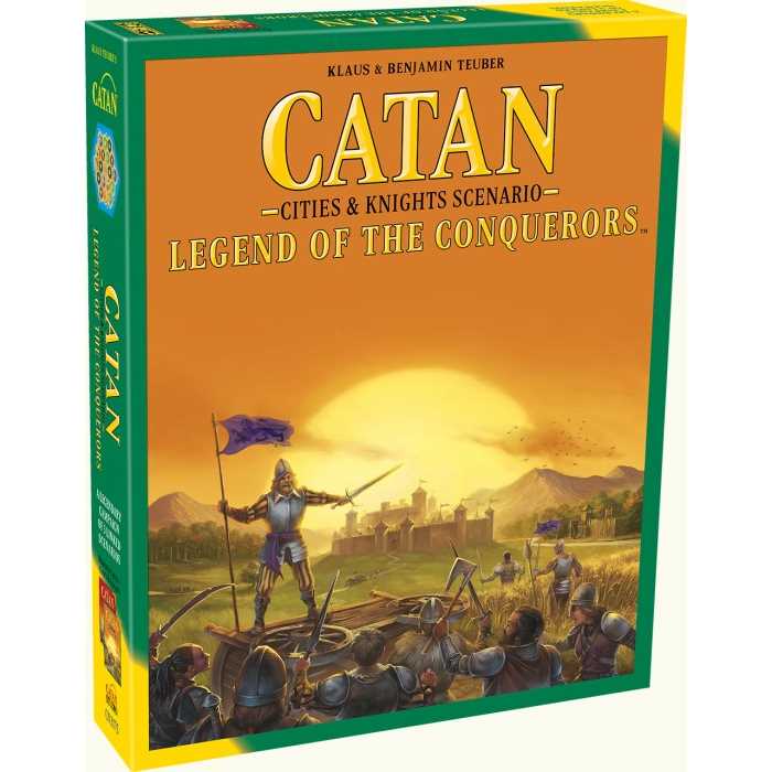 CATAN: Legend of the Conquerors (Cities and Knights Scenario)