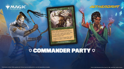 EVENT - MTG Aetherdrift Commander Party - Friday 14th March 7:00pm