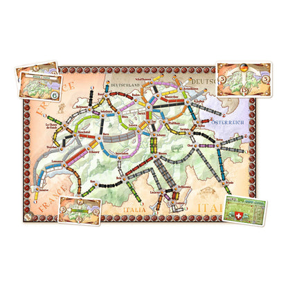 Ticket To Ride Map Collection: Volume 2 - India & Switzerland