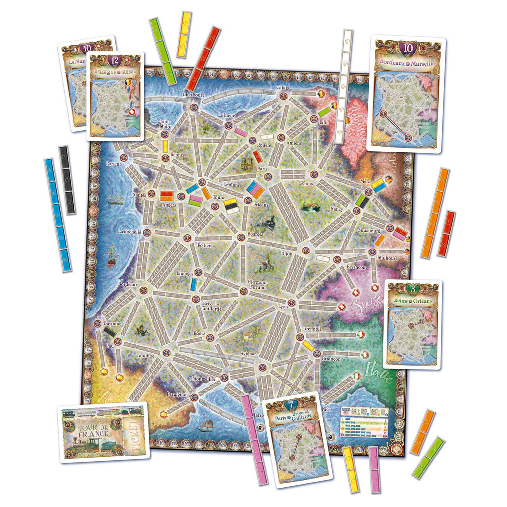 Ticket To Ride Map Collection: Volume 6 - France & Old West