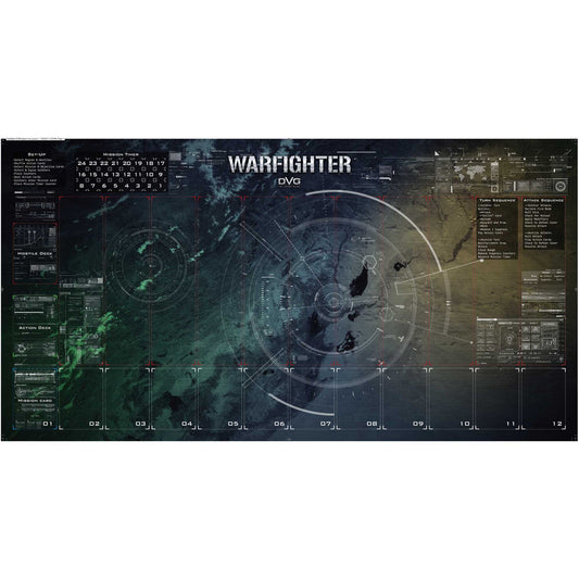 Warfighter: Modern Neoprene Roll-Up Game Mat