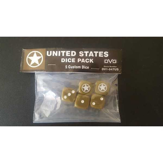 United States Six-sided Dice: WWII Dice