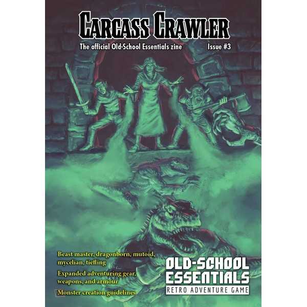 Carcass Crawler #3: Official Old-School Essentials Zine