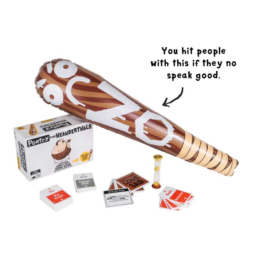 Poetry for Neanderthals