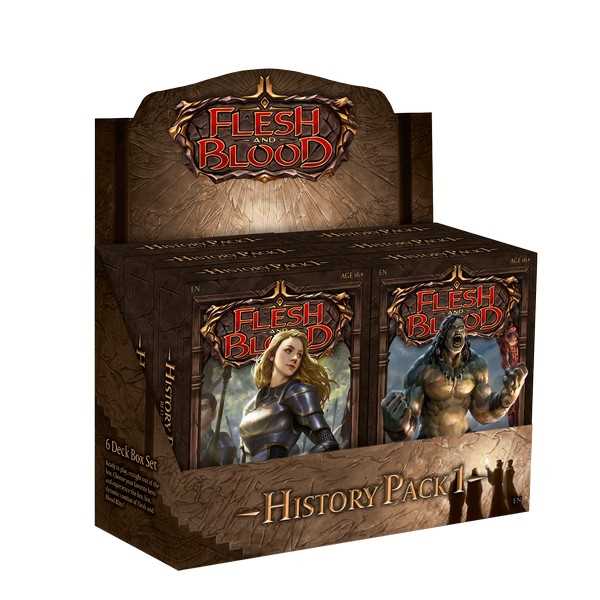 Flesh And Blood TCG: History Pack 1 - Blitz Decks Display (Eligible retailers only)