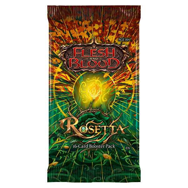 Flesh And Blood TCG: Rosetta - Booster Pack (Eligible retailers only)