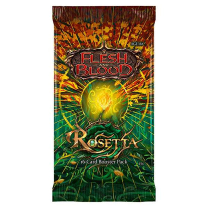 Flesh And Blood TCG: Rosetta - Booster Pack (Eligible retailers only)