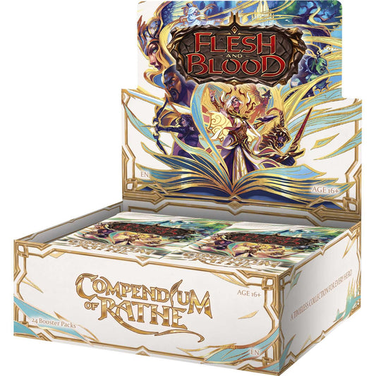 Flesh And Blood TCG: Compendium of Rathe - Booster Pack (Eligible retailers only)