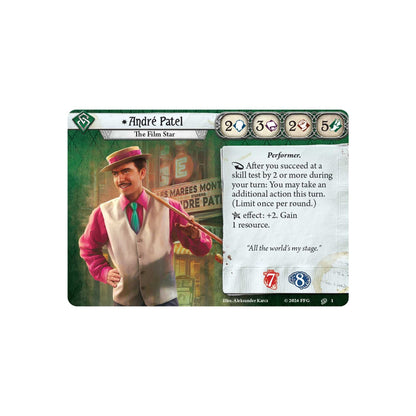 Arkham Horror: The Card Game - Andre Patel Investigator Deck