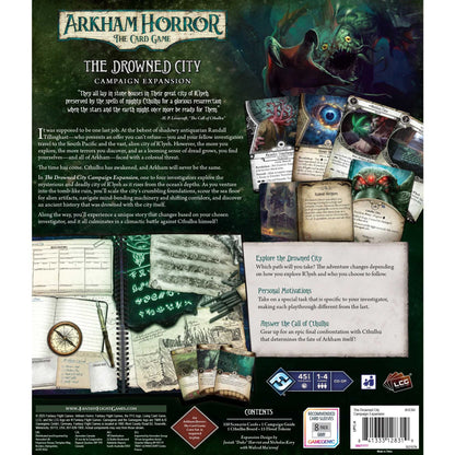 Arkham Horror: The Card Game - The Drowned City Campaign Expansion