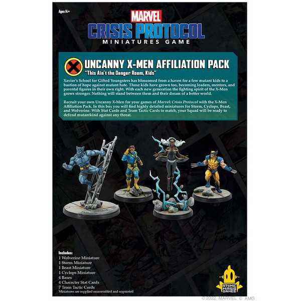 Marvel Crisis Protocol - Uncanny X-Men Affiliation Pack