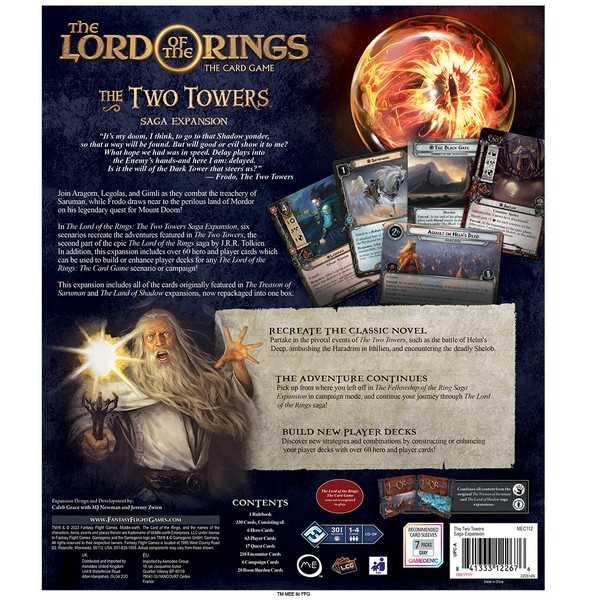 The Lord of the Rings LCG: The Two Towers Saga Expansion