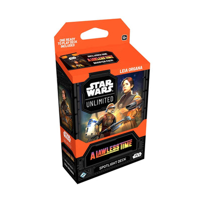 Star Wars: Unlimited - A Lawless Time Spotlight Deck Display (6) Jabba & Leia