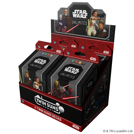 Star Wars: Unlimited Twin Suns Deck Display (4)