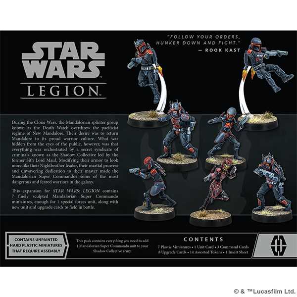 Star Wars Legion: Mandalorian Super Commandos