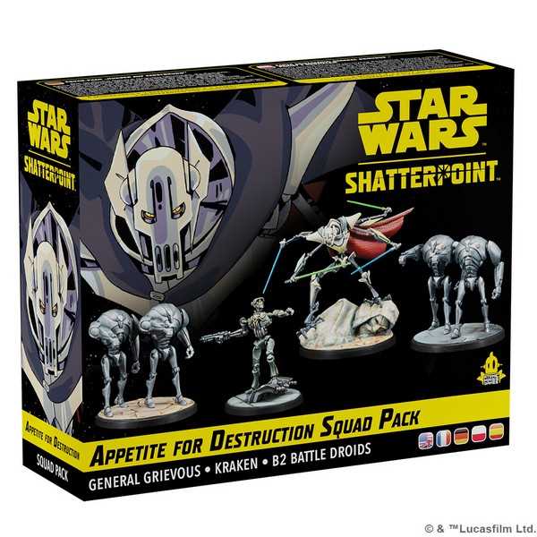 Star Wars: Shatterpoint - Appetite for Destruction (General Grievous Squad Pack)