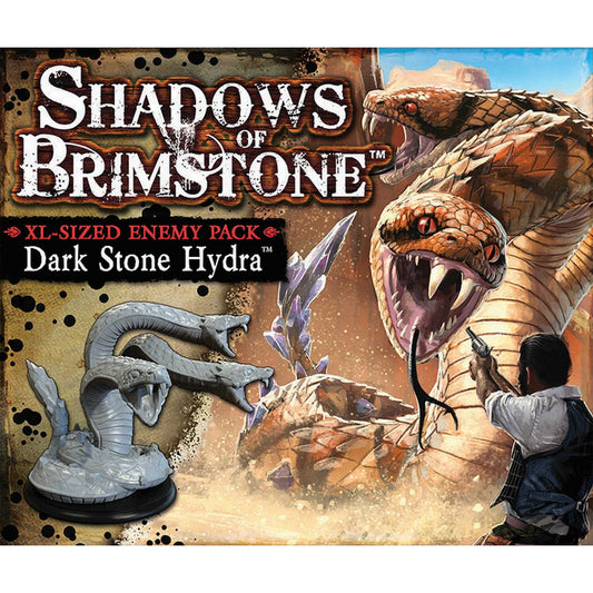 Shadows of Brimstone: Dark Stone Hydra - XL Enemy Pack