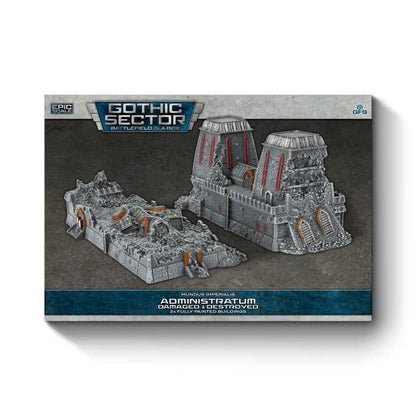 Gothic Sector Mundis Imperialis: Administratum Damaged & Destroyed