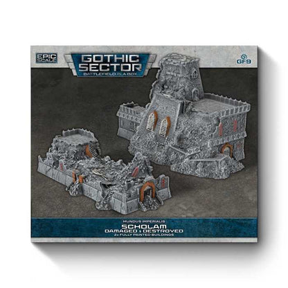 Gothic Sector Mundis Imperialis: Scholam Damaged & Destroyed