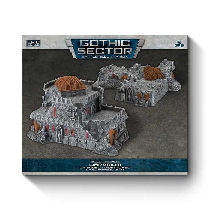 Gothic Sector Mundis Imperialis: Librarium Damaged & Destroyed