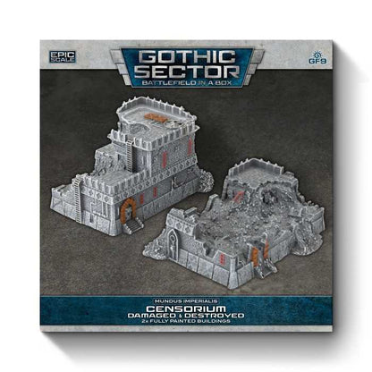 Gothic Sector Mundis Imperialis: Censorium Damaged & Destroyed