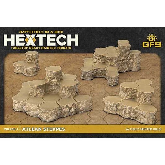 Hextech Tabletop Ready Painted Terrain: Volume 1 - Atlean Steppes