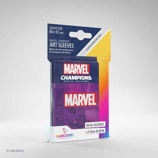 Marvel Champions Art Sleeves- Marvel Purple (50 ct.)