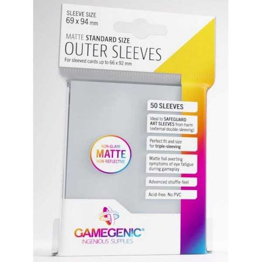 Gamegenic Outer Sleeves Matte Standard Size