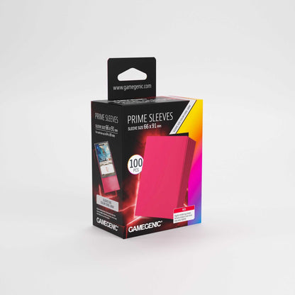 Gamegenic Prime Sleeves Red 66x91 (100 ct.)