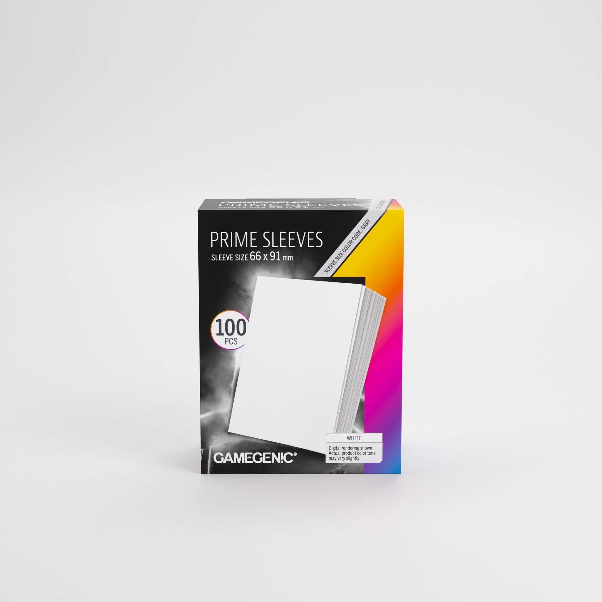 Gamegenic Prime Sleeves White 66x91 (100 ct.)