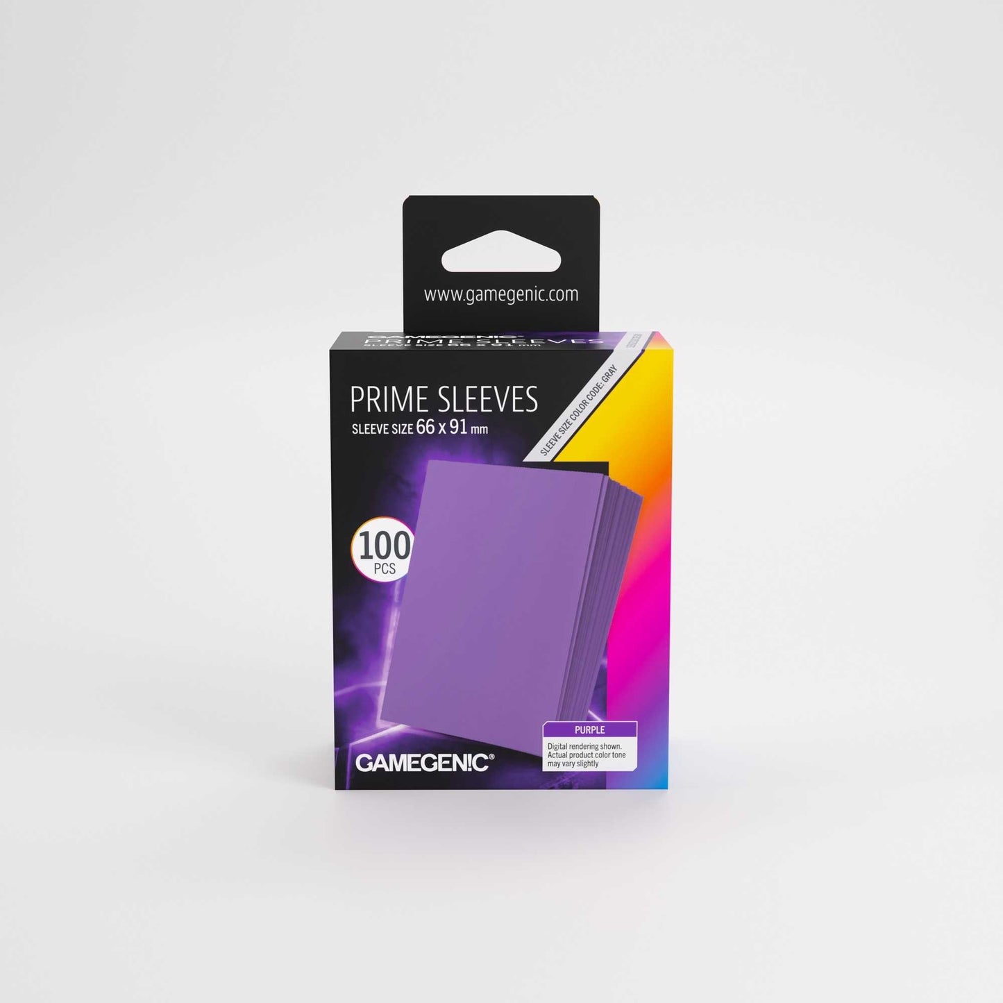 Gamegenic Prime Sleeves Purple 66x91 (100 ct.)
