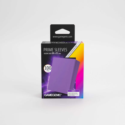 Gamegenic Prime Sleeves Purple 66x91 (100 ct.)