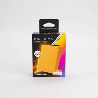 Gamegenic Prime Sleeves Orange 66x91 (100 ct.)