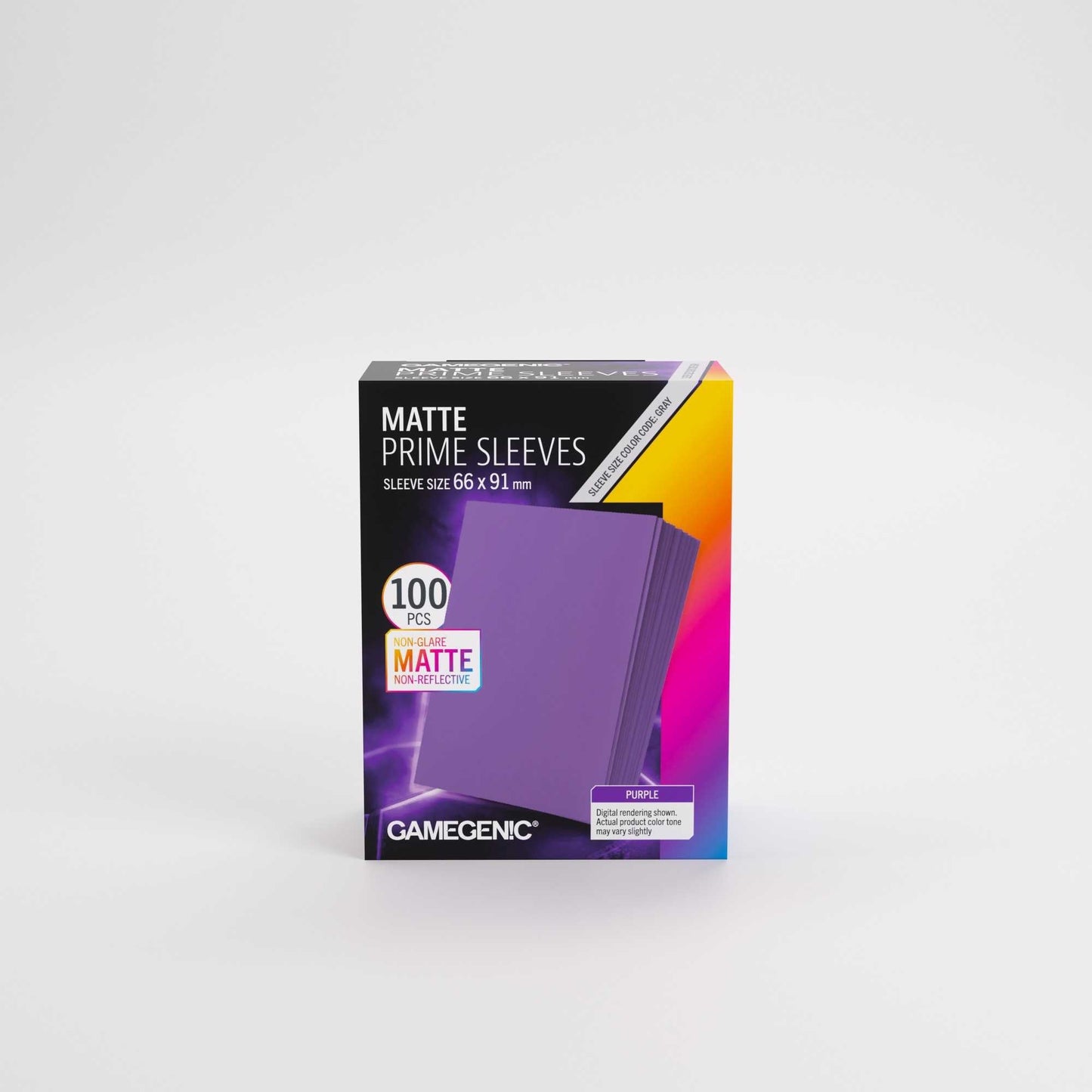 Gamegenic Matte Prime Sleeves Purple 66x91 (100 ct.)