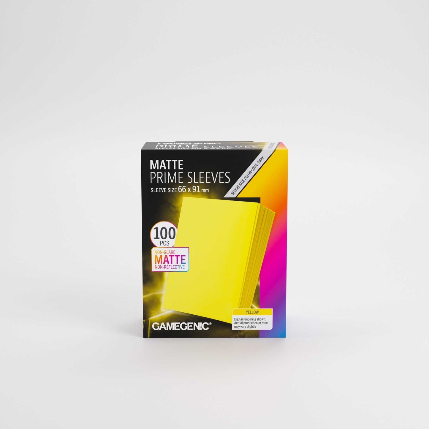 Gamegenic Matte Prime Sleeves Yellow 66x91 (100 ct.)