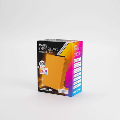 Gamegenic Matte Prime Sleeves Orange 66x91 (100 ct.)