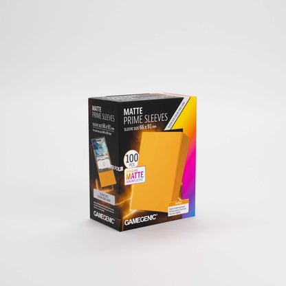 Gamegenic Matte Prime Sleeves Orange 66x91 (100 ct.)