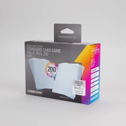 Gamegenic Prime Sleeves Standard Card Game-Size Value Pack (200)