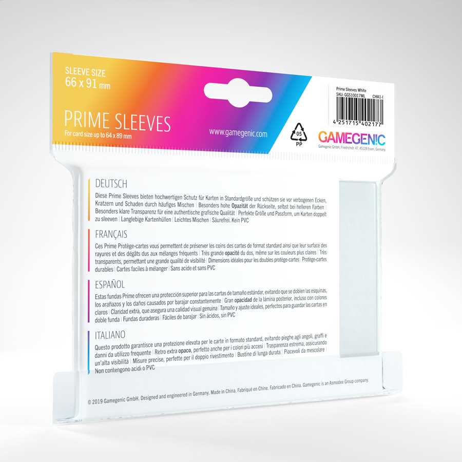 Prime Sleeves - White (100)