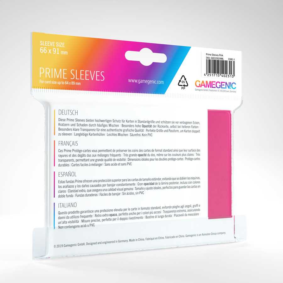 Prime Sleeves - Pink (100)