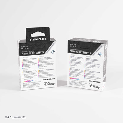 Gamegenic Star Wars: Unlimited Premium Art Sleeves - Card Back White