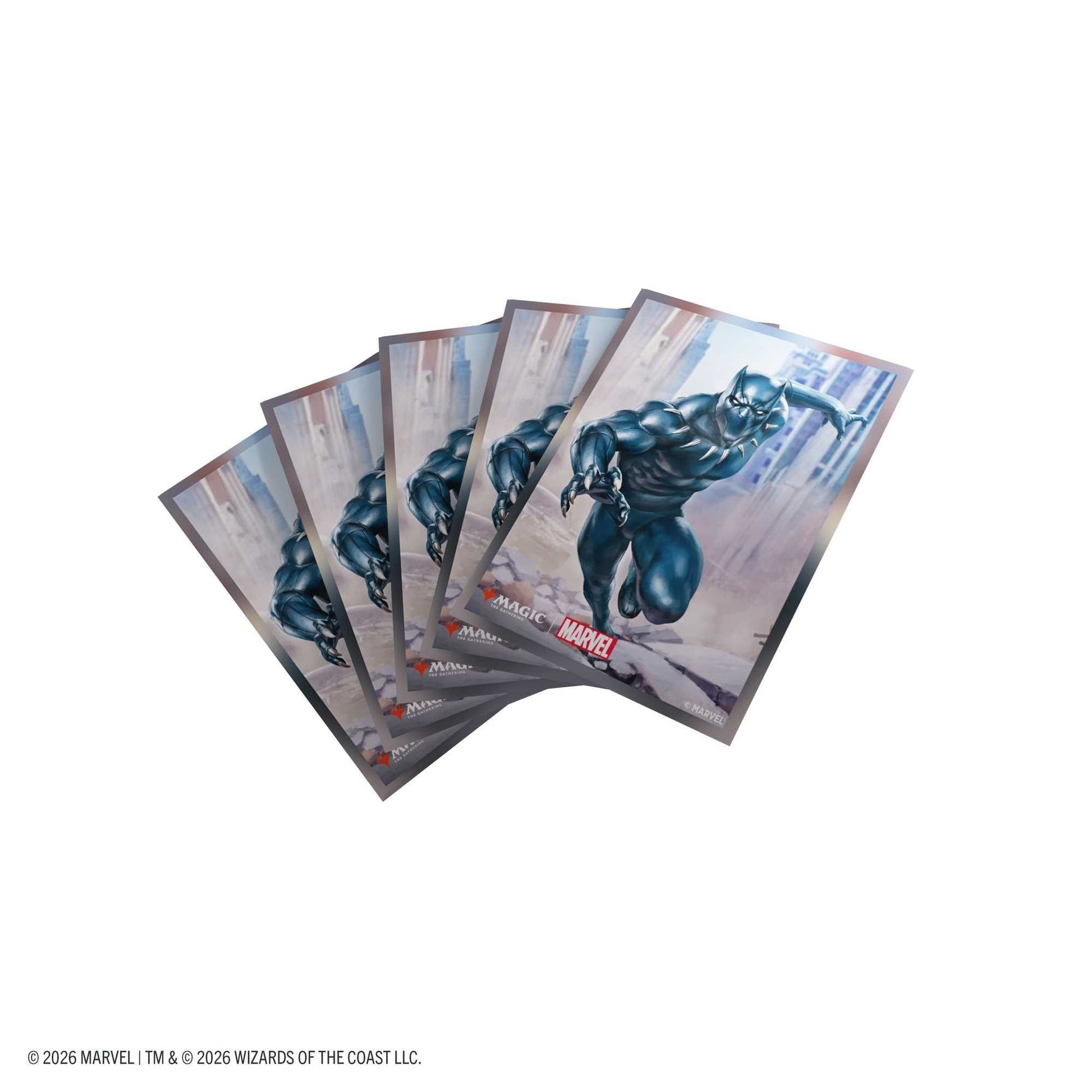 Gamegenic Magic: The Gathering Marvel Super Heroes Premium Art Sleeves - Black Panther