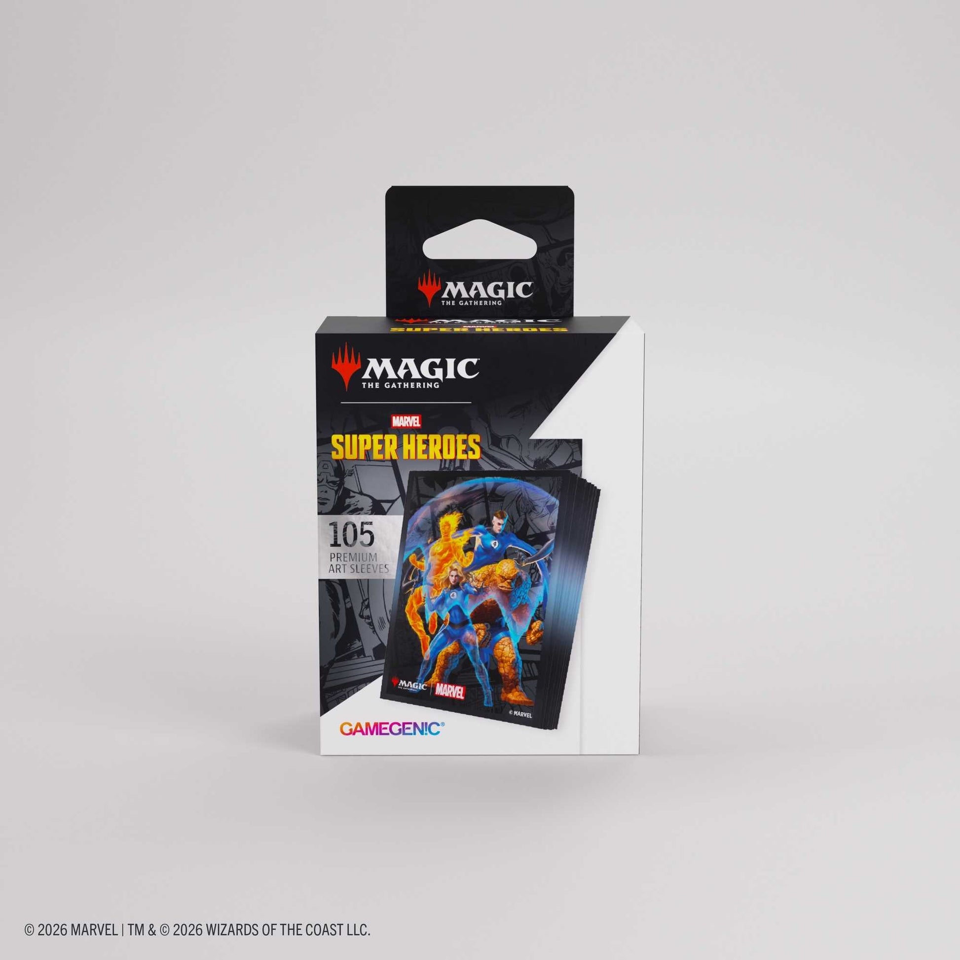 Gamegenic Magic: The Gathering Marvel Super Heroes Premium Art Sleeves - The Fantastic Four