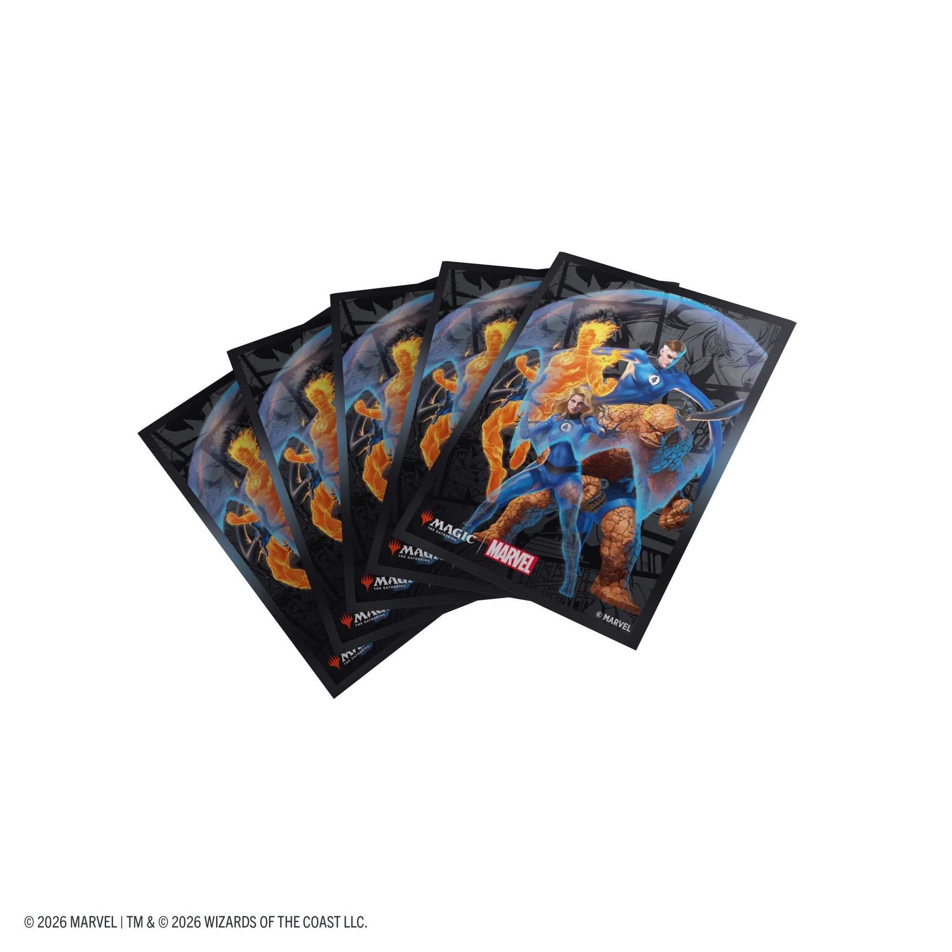 Gamegenic Magic: The Gathering Marvel Super Heroes Premium Art Sleeves - The Fantastic Four
