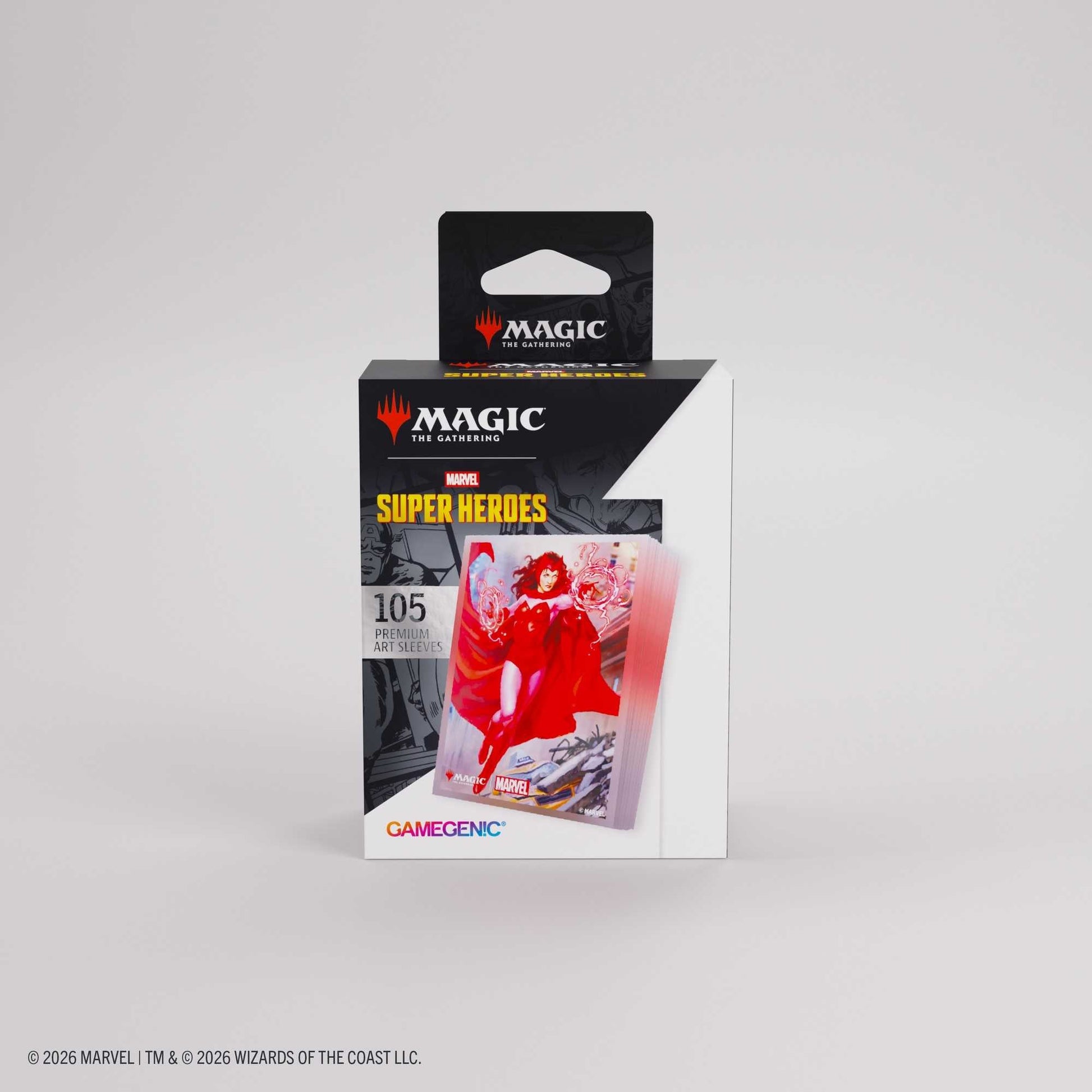 Gamegenic MTG Marvel Super Heroes Premium Art Sleeves - The Scarlet Witch