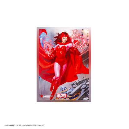Gamegenic MTG Marvel Super Heroes Premium Art Sleeves - The Scarlet Witch