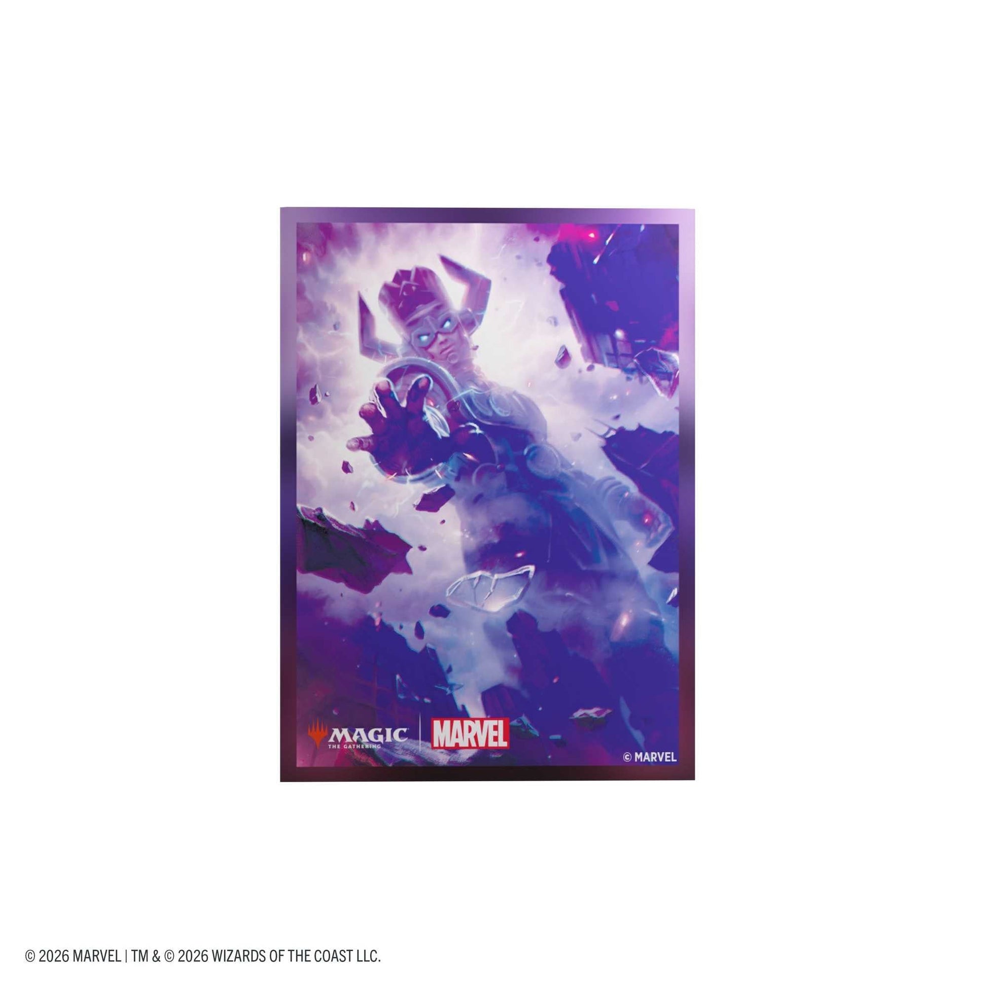 Gamegenic Magic: The Gathering Marvel Super Heroes Premium Art Sleeves - Galactus Token